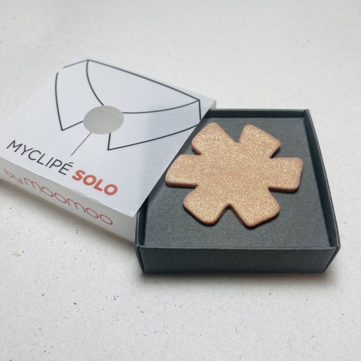 SOLO ROSETTE METAL ROSE GOLD